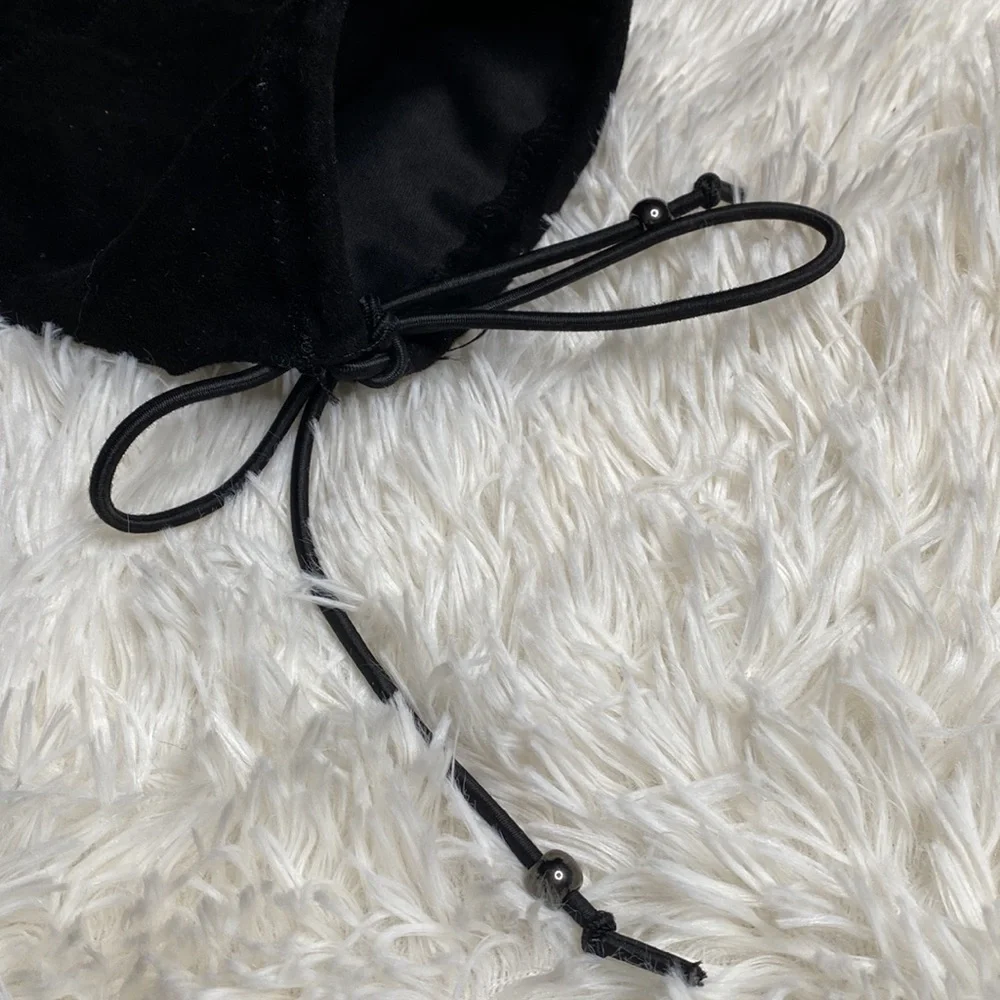 Rampage Black Faux Suede Over The Knee Boots Size 6.5 Excellent Condition